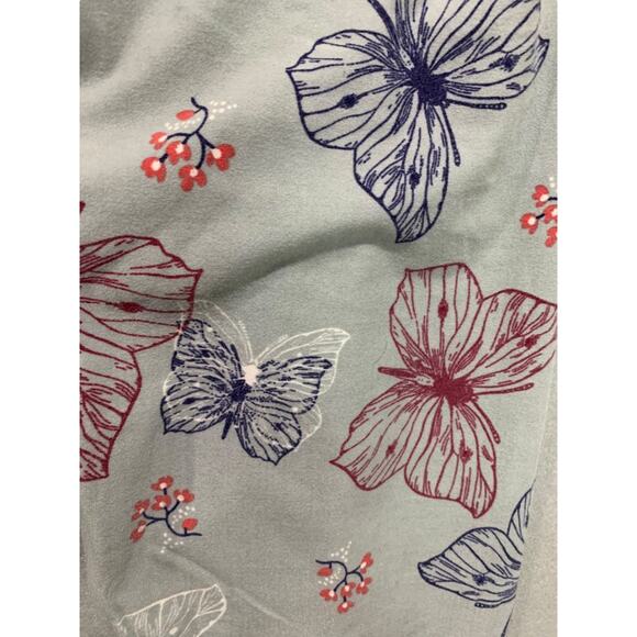 One Size LulaRoe Womens Leggings 3 Pair Assorted Hummingbird Butterfly - Picture 4 of 7